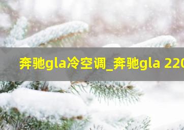 奔驰gla冷空调_奔驰gla 220